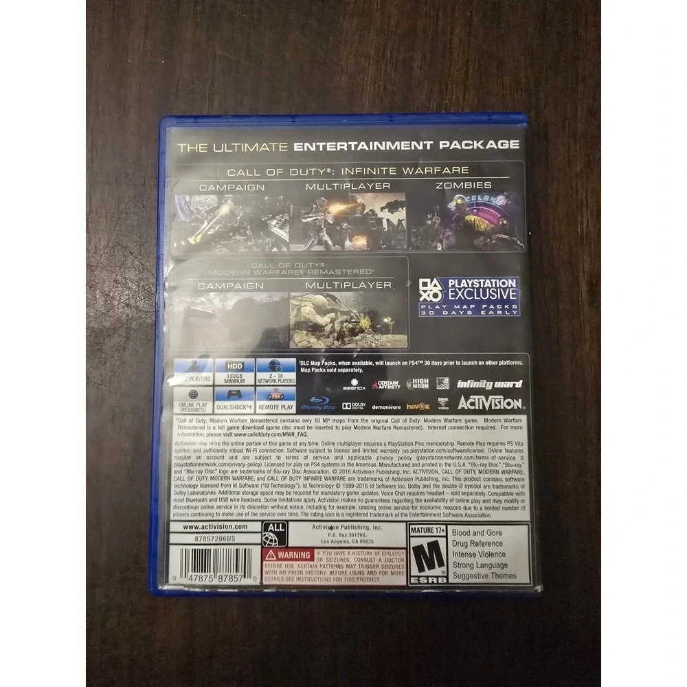 Playstation 4 Call of Duty Infinite Warfare Legacy Edition